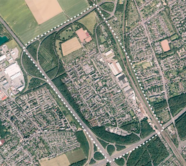 Luftbild von Lindweiler