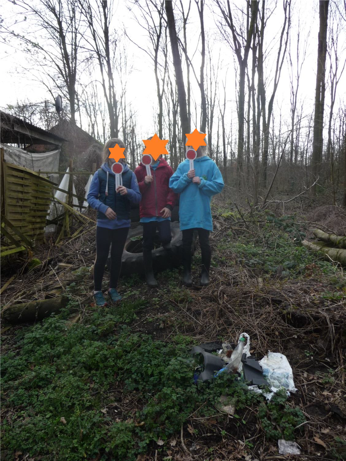 Kinder beim Veedels-Spaziergang