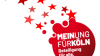 Logo Meinung für Köln mit Sternen