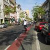Radfahrer auf der Venloer Straße