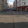 Bild von Modalfiltern an der Kyffhäuser Straße.